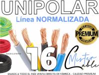 Cable Unipolar NORMALIZADO 16 mm  - Cable Unipolar L�nea Premium Normalizada
