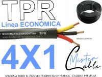 Cable Tipo Taller 4x1 Mm - Fabrica de TPR - Cable Tipo Taller - L�nea Econ�mica
