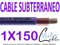 Cable Subterr�neo 1x150 mm - Fabrica de cables- 