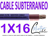 Cable Subterr�neo 1x16 mm - Fabrica de cables- 