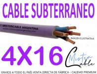 Cable Subterr�neo 4x16 mm-Fabrica de cables