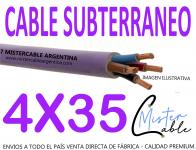 Cable Subterr�neo 4x35 mm - Fabrica de cables