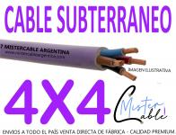 Cable Subterr�neo 4x4 mm  - Fabrica de cables