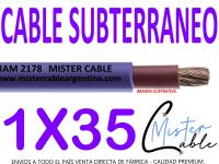 Cable Subterr�neo 1x35 mm - Fabrica de cables- 