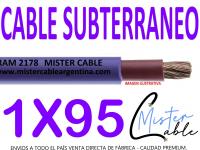 Cable Subterr�neo 1x95 mm - Fabrica de cables- 