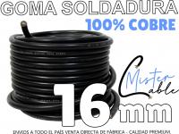 Cable Goma Soldadura . Cable P/pinza Y masa Soldadora El�ctrica 1x16 Mm