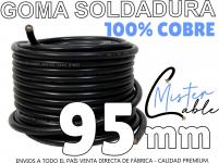 Cable Goma Soldadura . Cable P/pinza Y masa Soldadora El�ctrica 1x95 Mm -