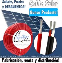 Cable Solar / Fotovolt�ico 1 x 4 mm